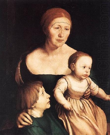 The Artist's Family, Hans holbein the younger